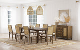 Matisse Rectangular 94-inch Wood Dining Table Light Brown
