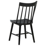 Middleton 7-Piece Extension Leaf Dining Set Brown and Black