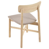 Parkridge 5-Piece 59-Inch Wood Dining Set White Washed