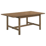 Crestmore 7-Piece Rectangular Dining Table Set – Walnut