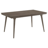 Onslow 5-Piece 59-Inch Rectangular Dining Set Dark Brown