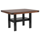Patterson 7-Piece Counter Height Dining Set Mango Oak