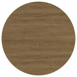 Arini 7-Piece Round Dining Room Table Set Sand Wash