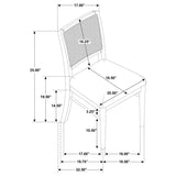 Arini 7-Piece Extension Leaf Dining Table Set Sand Wash