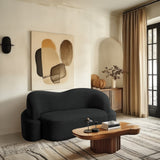 Principessa Boucle Fabric Loveseat