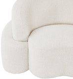 Principessa Modern Boucle Fabric Sofa - Stylish Comfort for Your Living Room or Bedroom Space