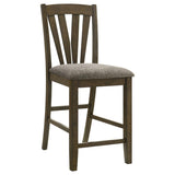 Canfield 5-Piece 47-Inch Counter Height Dining Set Brown