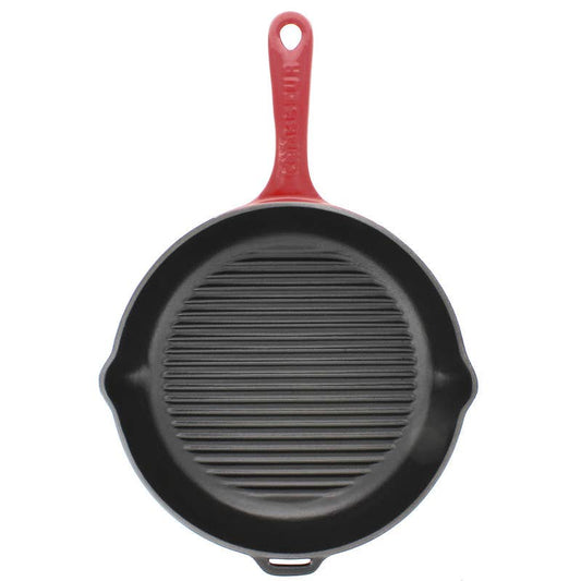 Chasseur French Enameled Cast Iron 10-inch Grill Pan