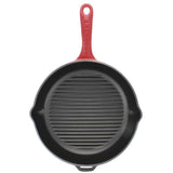 Chasseur French Enameled Cast Iron 10-inch Grill Pan