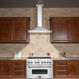 ZLINE 36" Designer Series Stainless Island Range Hood, KB2i-4SSXS-36