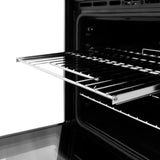ZLINE 30"Professional True Convection Double Wall Oven, Air Fry, Self Clean, DuraSnow® Matte Black WADSZ-WM-30-MB