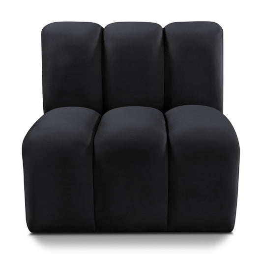 Arc - Velvet Straight Chair