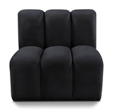Arc - Velvet Straight Chair
