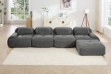 MIA 152'' 4-Seater Sofa with 1 Ottoman
