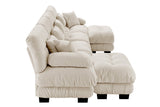 CLOUDIES 173" 4 Seater Sofa with 2 Ottomans