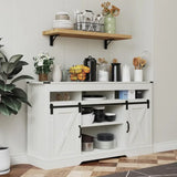 Tv Stand For 65' Tv with Sliding Barn Doors