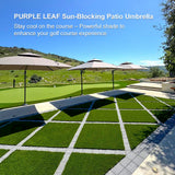 PURPLE LEAF Eco-friendly Fade Resistant Patio Umbrella High Quality Cantilever Umbrella