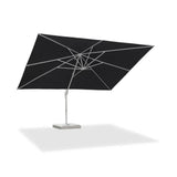 PURPLE LEAF Morden White Outdoor Umbrella Premium Aluminum Patio Cantilever Pool Sun Umbrellas