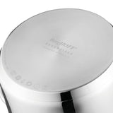 BergHOFF Comfort 10" 18/10 Stainless Steel Deep Skillet, Glass Lid