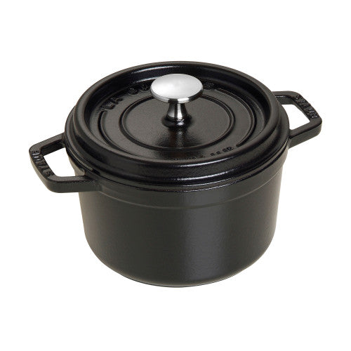STAUB Cast Iron 1.25-qt Round Cocotte
