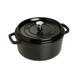 STAUB Cast Iron 4-qt Round Cocotte
