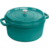 STAUB Cast Iron 7-qt Round Cocotte