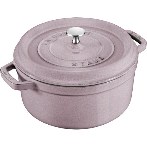 STAUB Cast Iron 7-qt Round Cocotte