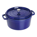 STAUB Cast Iron 7-qt Round Cocotte
