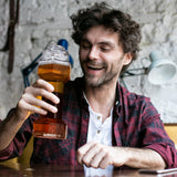 The Wine Savant 2-Set, Dumbbell Beer & Whiskey Glasses, Giant Lifting Beers 26oz Glass