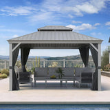 The Privacy Curtain for Hardtop Gazebo