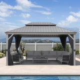 The Privacy Curtain for Hardtop Gazebo