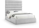 Adam - Linen Fabric Bed With 70.5" Headboard
