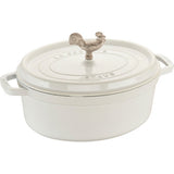 STAUB Cast Iron 5.75-qt Coq au Vin Cocotte