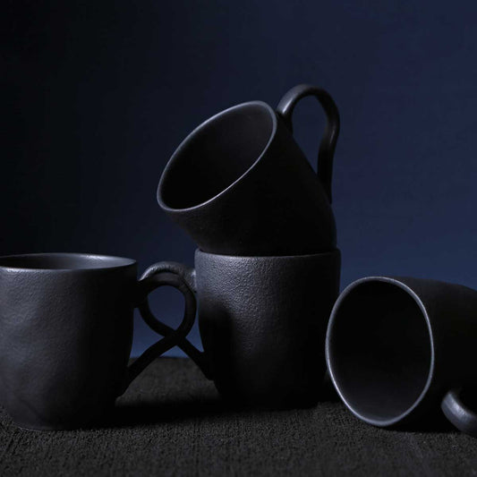 ORGANIC MUG Ø 9.23 oz. MATTE BLACK