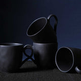 ORGANIC MUG Ø 9.23 oz. MATTE BLACK