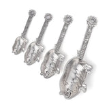 Blue Stallion Emily Pig Zinc Measuring Spoons