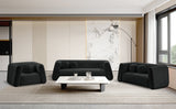 Abbington Contemporary Boucle Fabric Chair with Ball Pillow – Elevate Your Living Space Style!