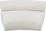Bale Modular Chair - Luxurious Cream Chenille Upholstery for Stylish Comfort and Relaxation