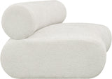 Bale Modular Chair - Luxurious Cream Chenille Upholstery for Stylish Comfort and Relaxation