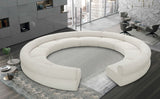 Bale Modular Sofa - Luxurious Cream Chenille Upholstery with Contemporary Design for Any Space