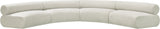Bale Modular Sofa - Luxurious Cream Chenille Design for Ultimate Comfort and Contemporary Style