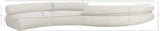 Bale Modular Sofa - Luxurious Cream Chenille Upholstery with Unique Cross-Hatched Design for Comfort