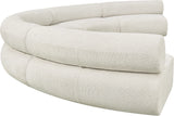 Bale Modular Sofa: Luxurious Cream Chenille Elegance for Stylish Living Spaces and Ultimate Comfort