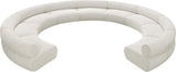 Bale Modular Sofa - Elegant Cream Chenille Design for Ultimate Comfort in Your Living Space