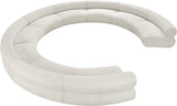 Bale Modular Sofa - Elegant Cream Chenille Design for Ultimate Comfort in Your Living Space