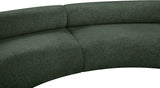 Bale Modular Sofa: Luxurious Cream Chenille Upholstery with Chic Cross-Hatched Design for Comfort