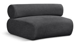 Bale Modular Chair - Luxurious Cream Chenille Upholstery for Stylish Comfort and Relaxation