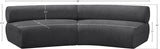 Bale Modular Sofa: Luxurious Cream Chenille Upholstery with Chic Cross-Hatched Design for Comfort