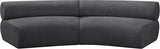 Bale Modular Sofa: Luxurious Cream Chenille Upholstery with Chic Cross-Hatched Design for Comfort
