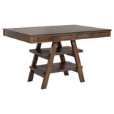 Dewey 5-Piece Rectangular Dining Table Set Walnut